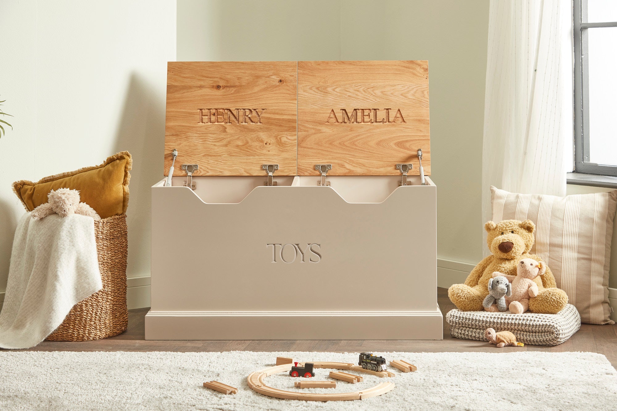 Personalised Wooden Toy Boxes | Handmade Toy Storage Chests & Boxes ...