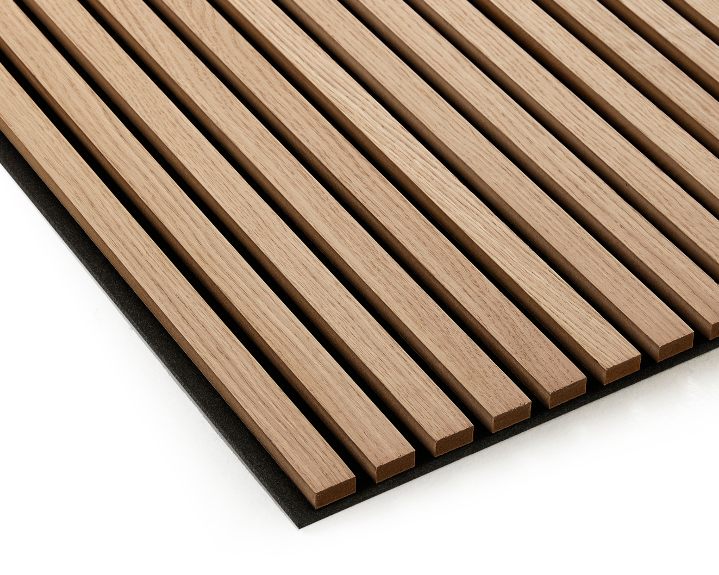 Acoustic Wood Slat Wall Panels - Walnut SL-W01